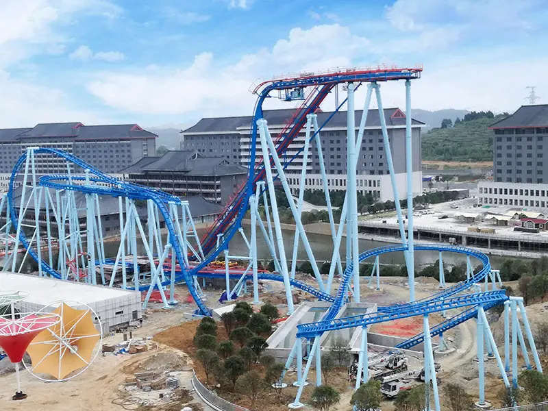 Jinma Rides wild roller coasters construction for sale 1