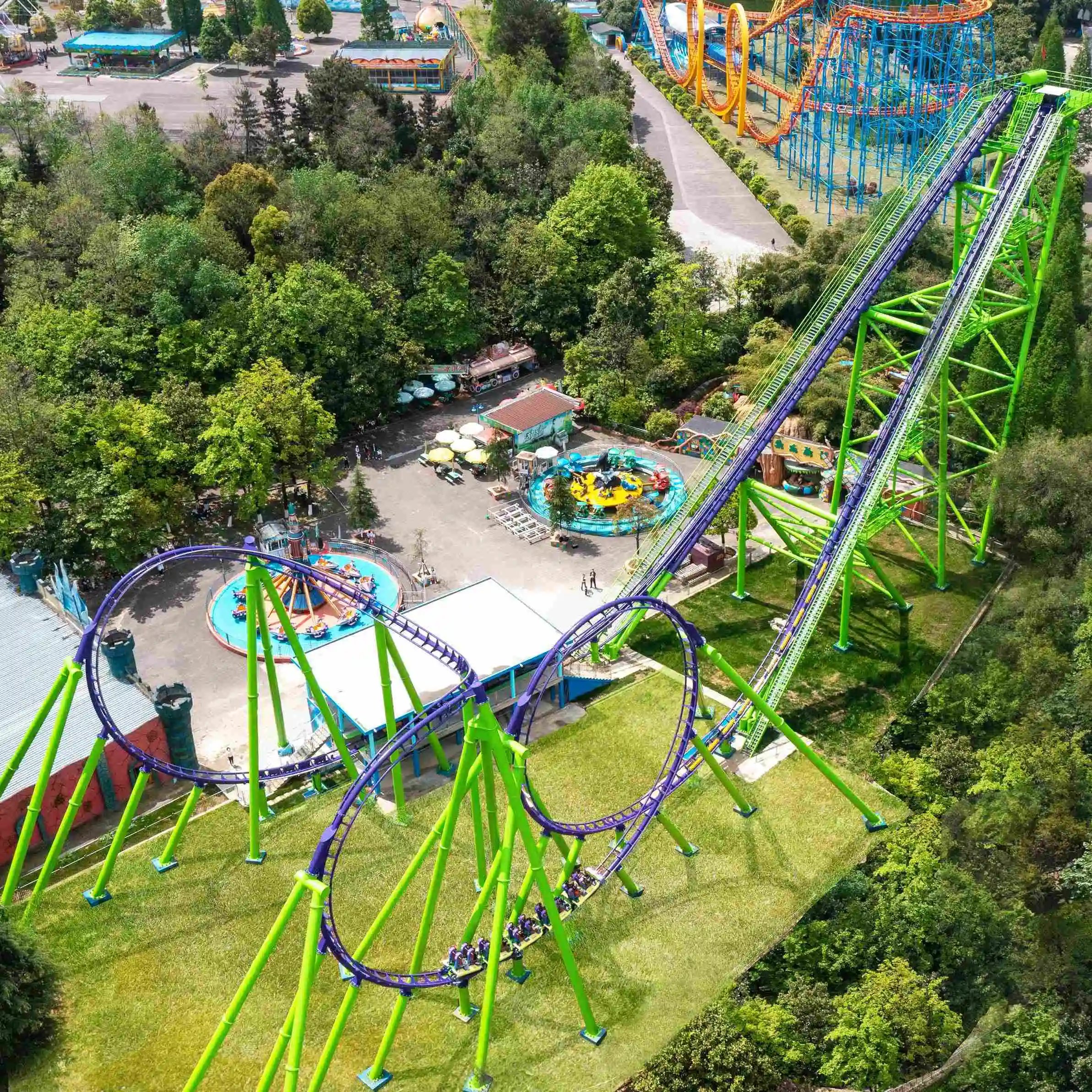 Shuttle Coaster Amusement Park Roller Coasters WFC-20A 1