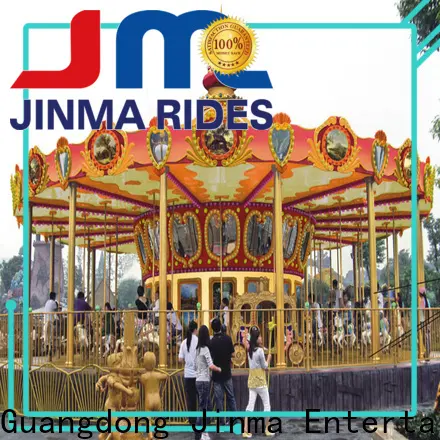 Jinma Rides amusement park merry go round factory for sale 1