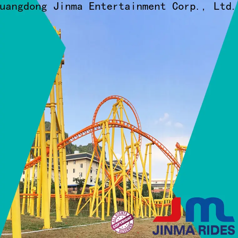 Jinma Rides orange roller coaster Suppliers for sale 1