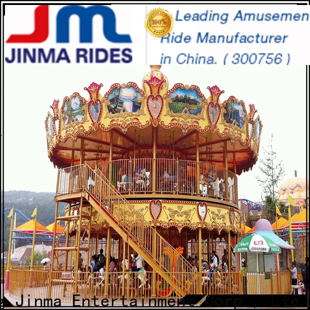 Jinma Rides Bulk purchase custom vintage carousel for sale company for promotion 1