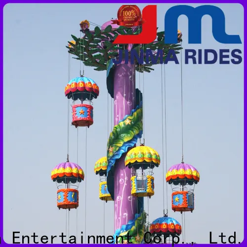 Jinma Rides spin rides construction for promotion 1