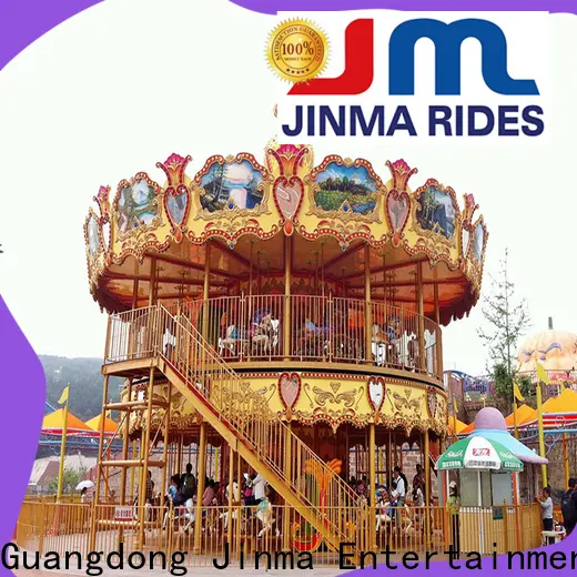 Jinma Rides Bulk buy custom horse carousel ride Suppliers for promotion 1