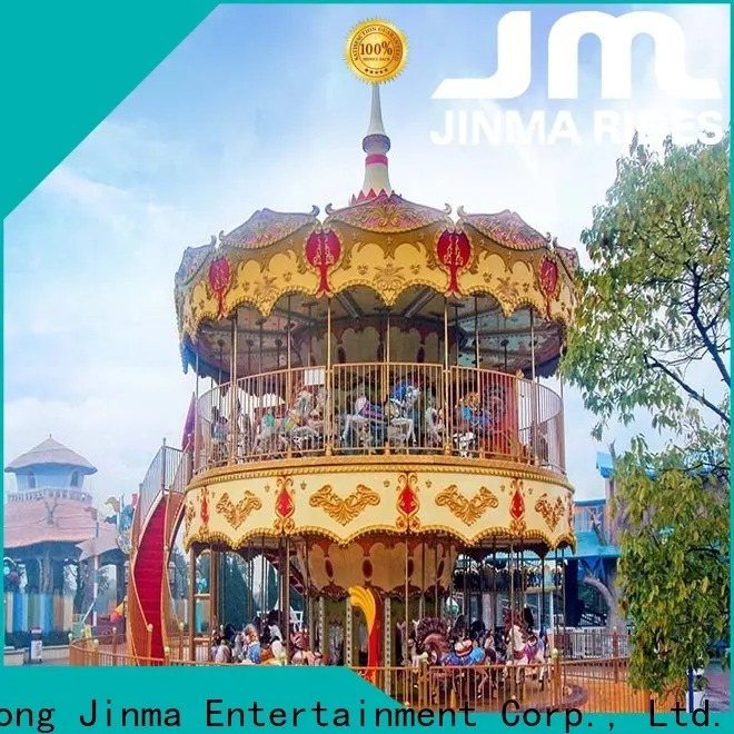 Jinma Rides merry go round horses China for sale 1