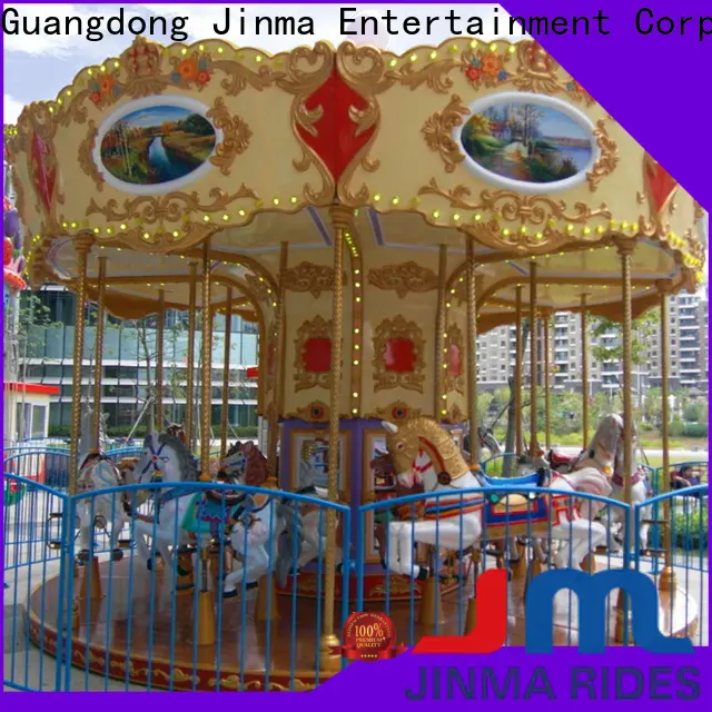 Jinma Rides Best amusement park carousel design on sale 1