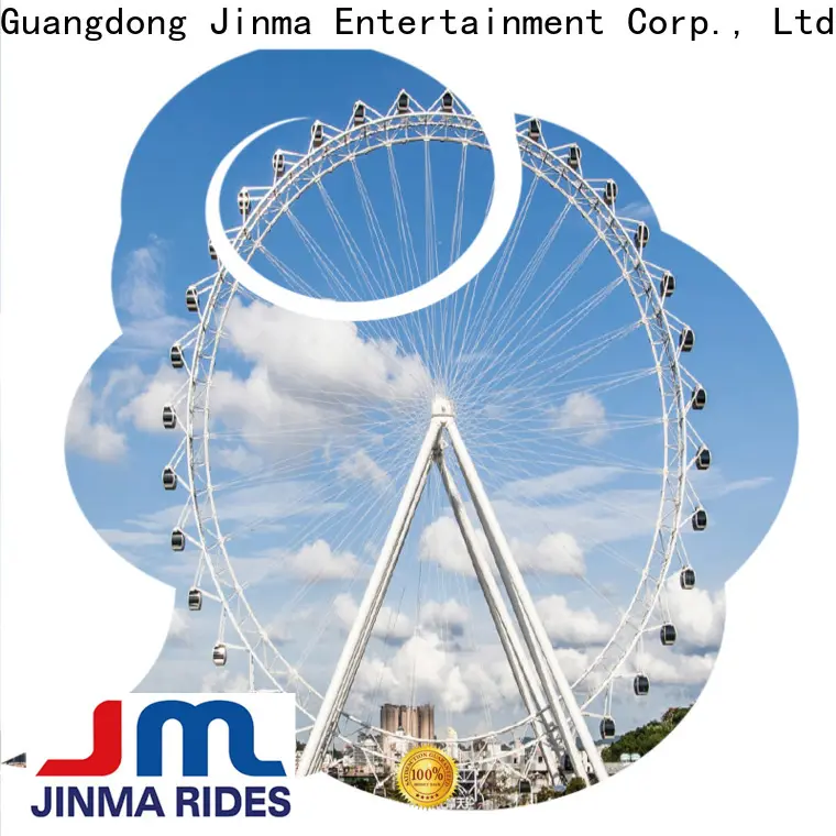 Jinma Rides rainbow ferris wheel Supply on sale 1