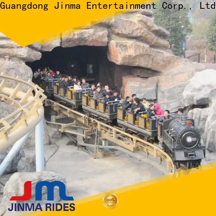 Jinma Rides Top straight roller coaster construction for promotion 1