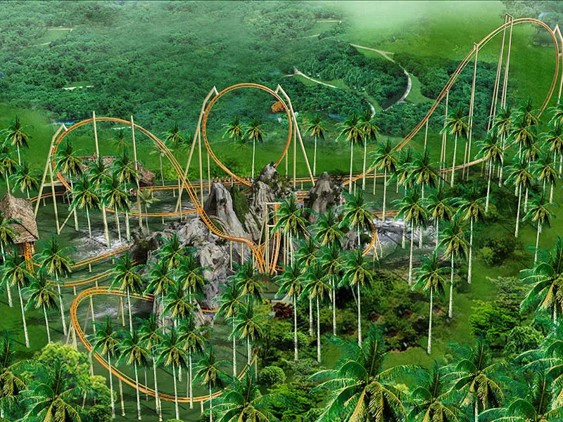 Bulk purchase biggest roller coaster Supply for sale 1