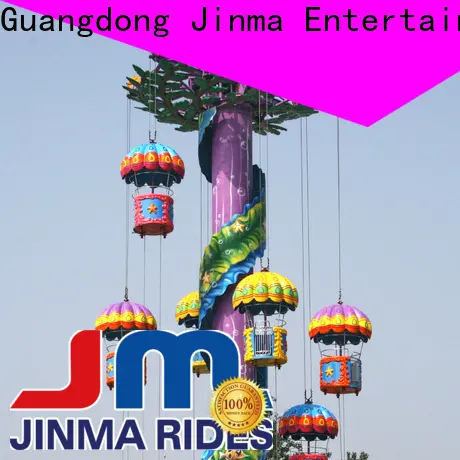 Jinma Rides golden horse roller coaster tower ride price for promotion 1