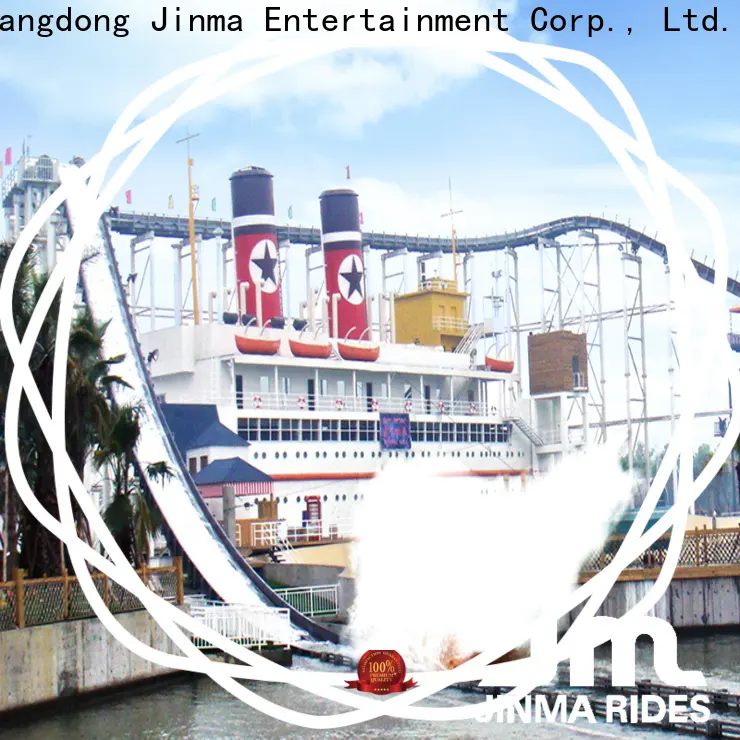 golden horse roller coaster water splash ride construction for sale 1