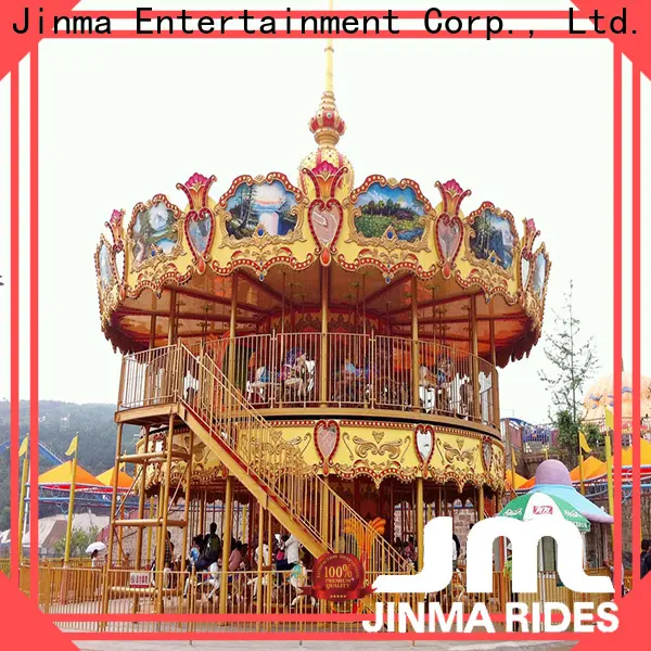 Jinma Rides Bulk purchase best double deck carousel China for sale 1