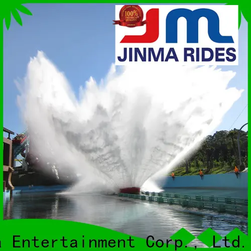 Jinma Rides golden horse roller coaster best log flume rides company for promotion 1