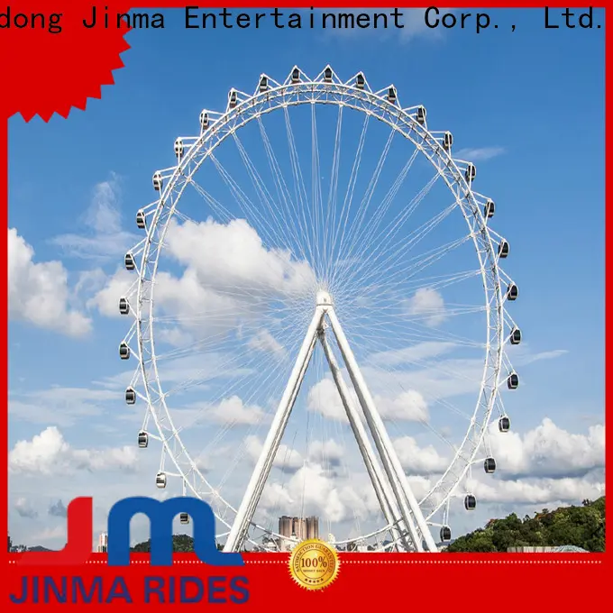 Jinma Rides amusement park ferris wheels construction for promotion 1
