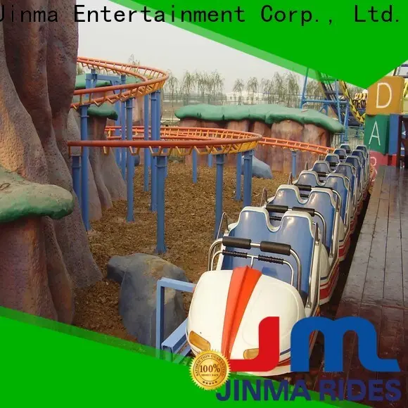 Jinma Rides purple roller coaster manufacturers for promotion 1