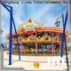 Jinma Rides golden horse roller coaster carousel horse ride design on sale 1
