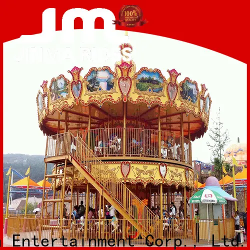 Jinma Rides Custom high quality grand carousel construction for sale 1