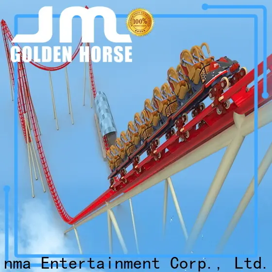 golden horse roller coaster tilting coaster builder on sale 1