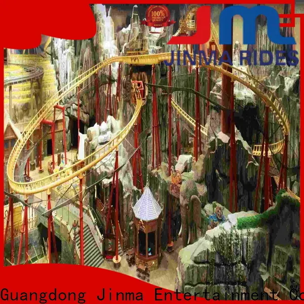 Jinma Rides straight roller coaster for business on sale 1