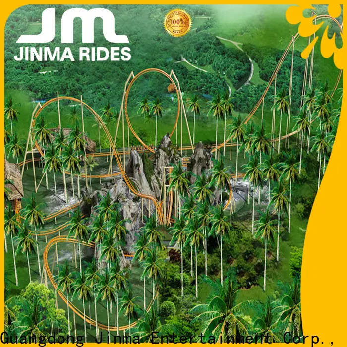 Jinma Rides golden horse crazy roller coasters for business for sale 1