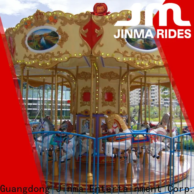 Jinma Rides Bulk buy high quality antique carousel for sale Suppliers for sale 1