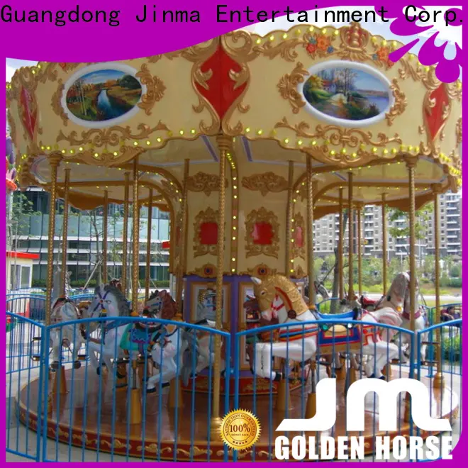 Jinma Rides Bulk purchase best carousel for kids for business on sale 1