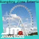 Jinma Rides golden horse roller coaster swinging ferris wheel builder for promotion 1