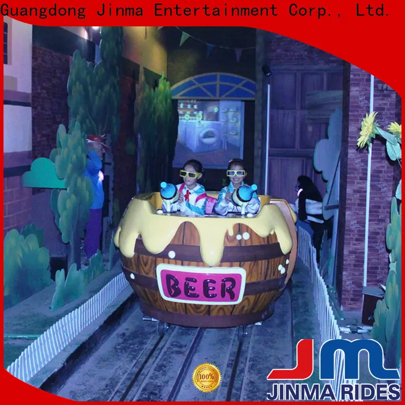 Jinma Rides golden horse roller coaster theme park dark ride maker for promotion 1