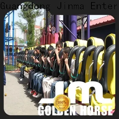 golden horse spinning park ride factory on sale 1