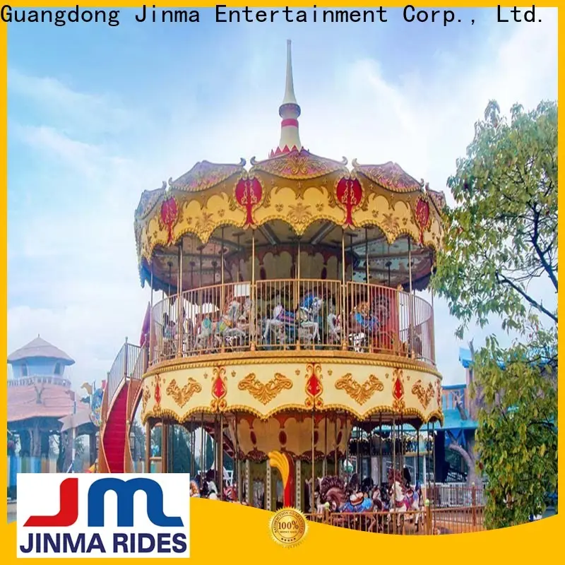 Jinma Rides mini carousel company for promotion 1
