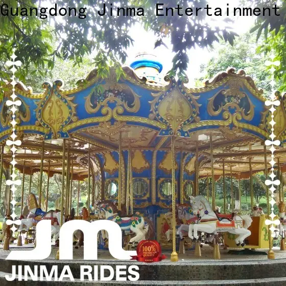 Jinma Rides amusement park merry go round company for promotion 1