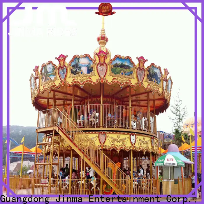 Jinma Rides High-quality amusement park merry go round Supply for sale 1