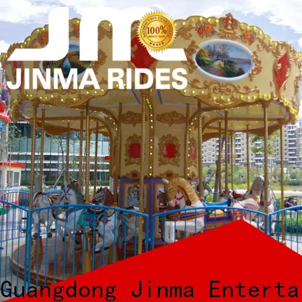 Jinma Rides Wholesale best carousel horse ride Suppliers for promotion 1