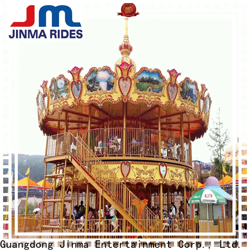 Jinma Rides amusement park merry go round Suppliers for promotion 1