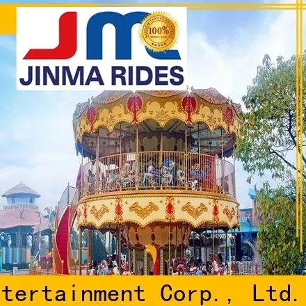 Jinma Rides Best double deck carousel company for sale 1