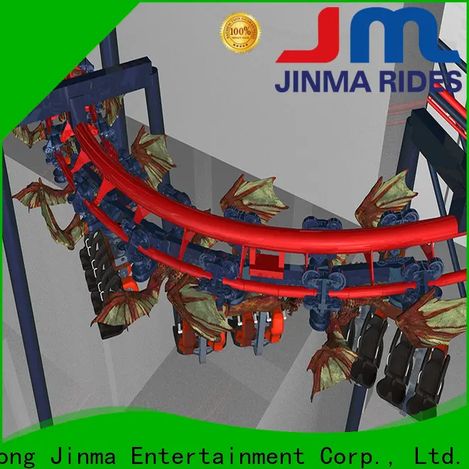 Jinma Rides golden horse 4d dark ride factory for sale 1