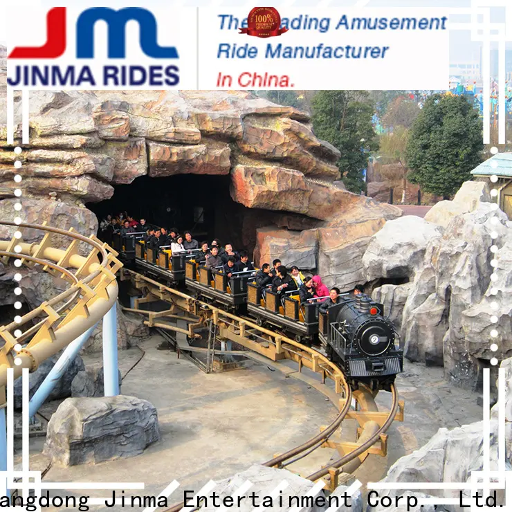 Jinma Rides white roller coaster China for promotion 1
