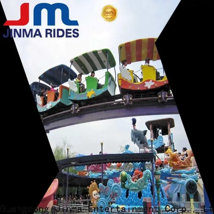 Jinma Rides golden horse roller coaster family ride maker for promotion 1