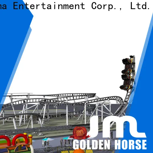 Jinma Rides golden horse roller coaster portable mini ferris wheel for sale construction for sale33 1