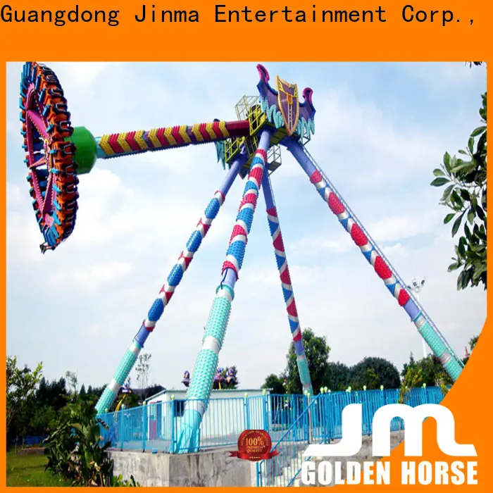 Jinma Rides golden horse roller coaster amusement park rides for kids factory for promotion 1