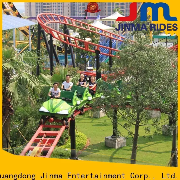 Jinma Rides orange roller coaster Suppliers for promotion 1