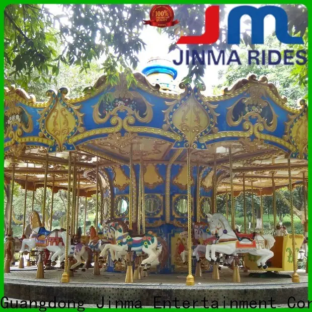 Jinma Rides golden horse carousel for toddlers design for sale 1
