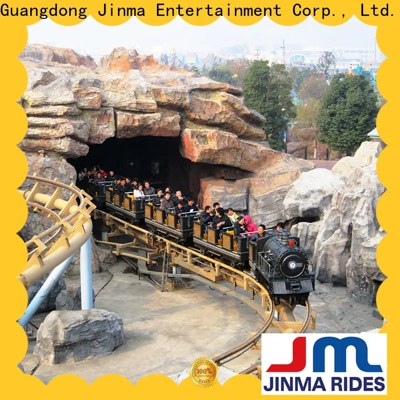 Jinma Rides golden horse roller coaster garden roller coaster China for sale 1