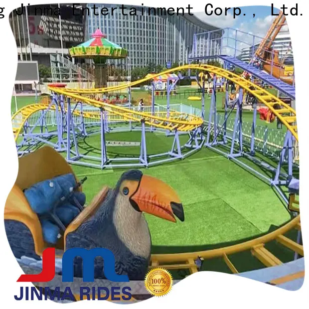 Jinma Rides garden roller coaster construction for promotion 1