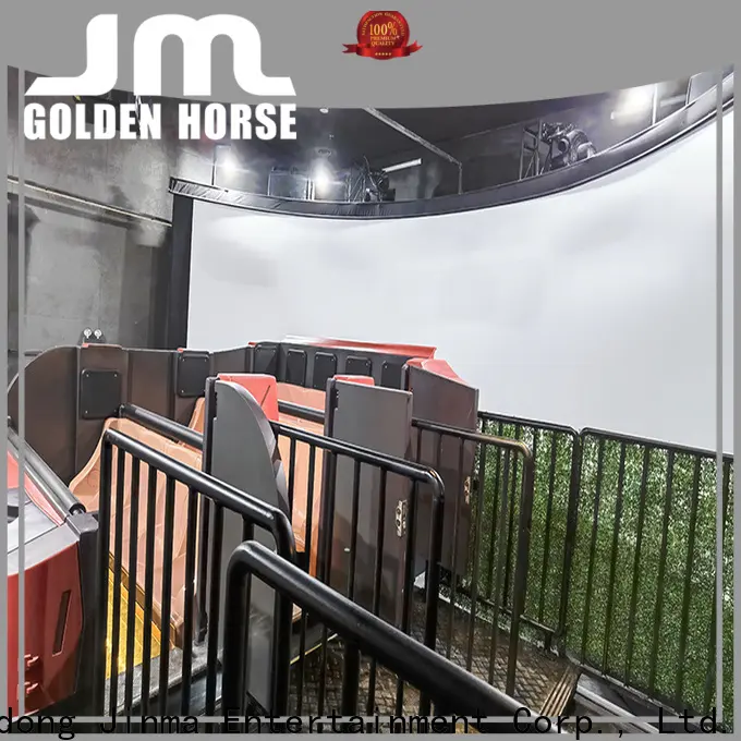 Jinma Rides golden horse dark ride amusement park Suppliers for sale 1