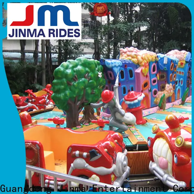 Jinma Rides 3 horse carousel kiddie ride for sale China on sale 1