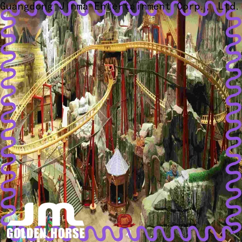 Bulk buy custom wild roller coaster ride construction for promotion 1