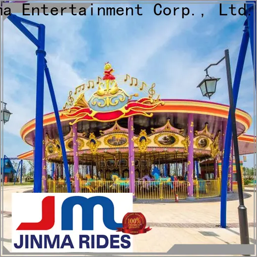 Jinma Rides golden horse roller coaster amusement park merry go round sale for sale 1