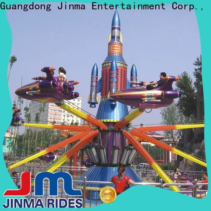 Jinma Rides golden horse roller coaster jets ride construction for promotion 1
