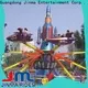 Jinma Rides golden horse roller coaster jets ride construction for promotion 1