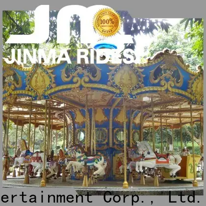 Jinma Rides merry go round horses Suppliers on sale 1